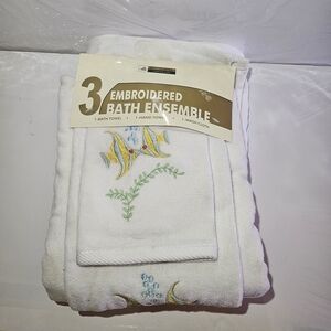 Better Homes Embroidered Bath Towels